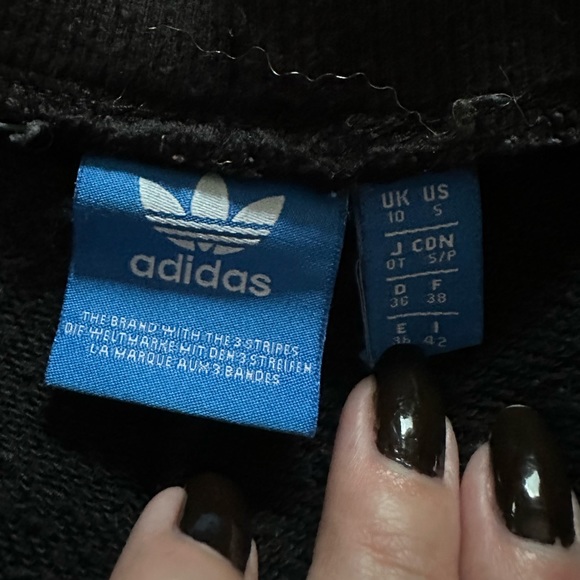 Adidas Three Stripe Sweatpants - Size Small - Picture 4 of 6